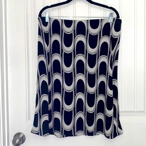 NY&Co Black and White Skirt